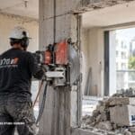 ניסור בטון במסגרת שיפוצים בבניין משותף